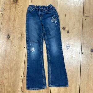 1989 place rhinestone star Jeans, Skinny Boot, Medium